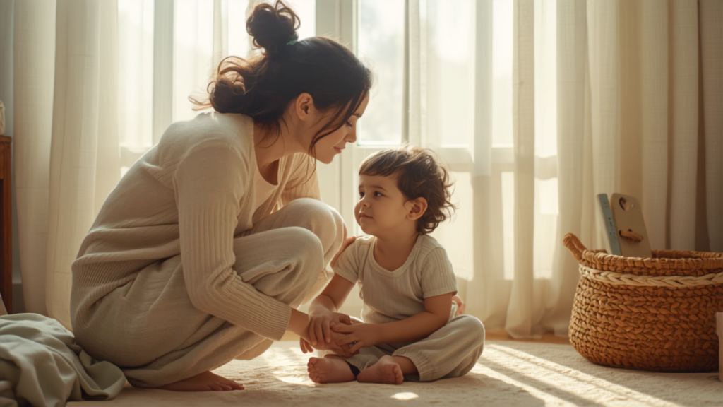 Coping Skills for Kids: A Full Toolkit for Big Emotions heartfelt exchange in sunlit living space